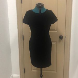 San Edelman little black dress